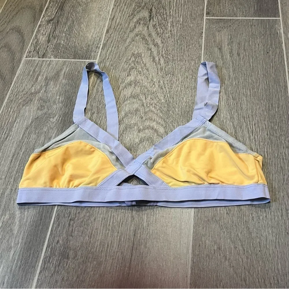ASOS Signature8 Purple & Yellow Bralette